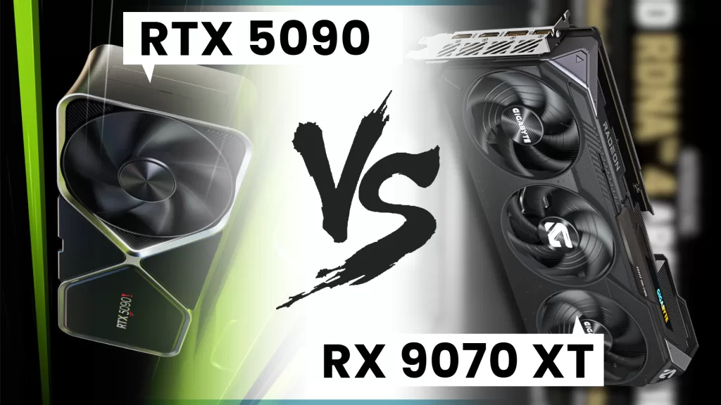 RTX 5090 vs RX 9070 XT